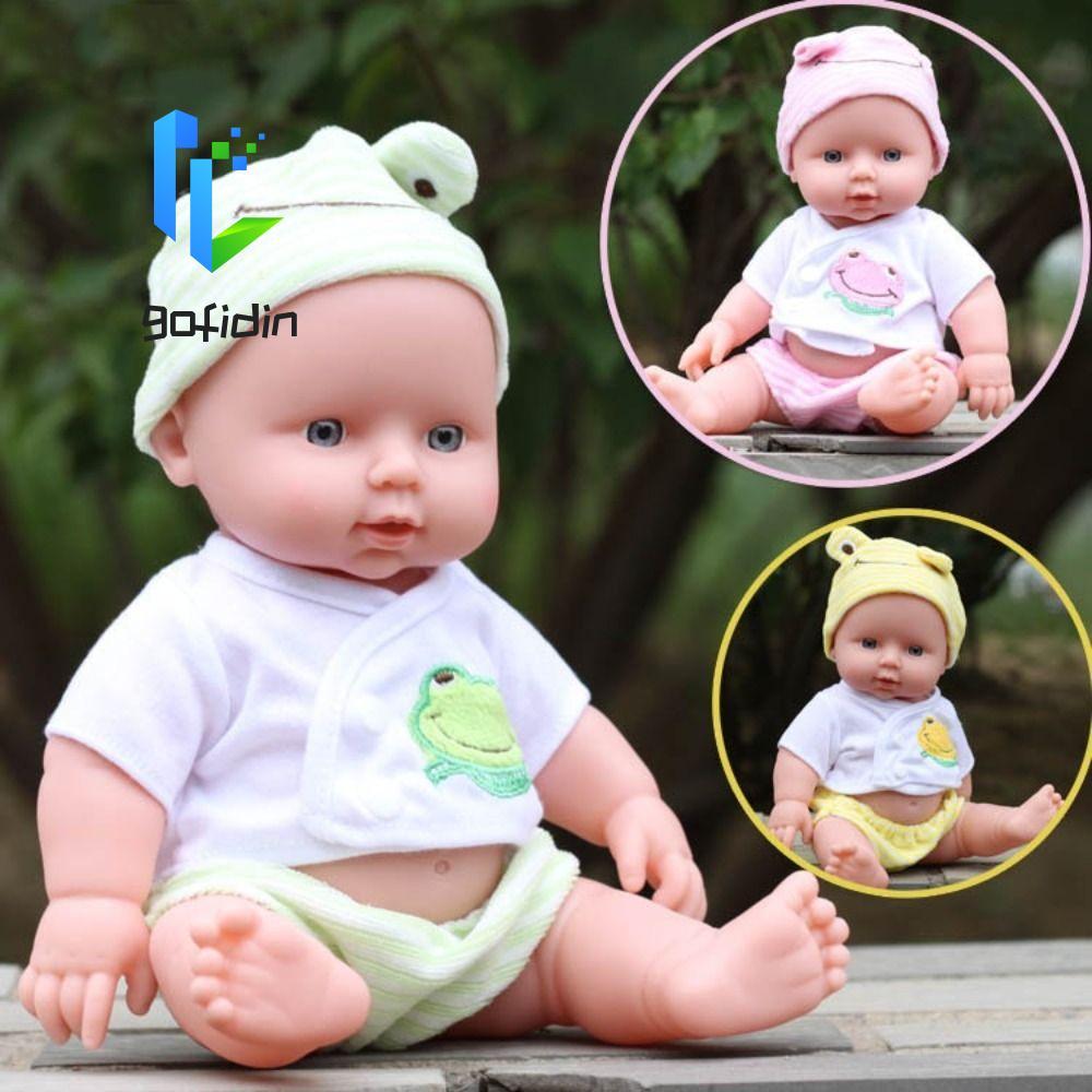 GOFIDIN Bé Sơ Sinh Búp Bê, Quần Áo Búp Bê Di Động Mô Phỏng Búp Bê Bé, Nhà Chơi Đồ Chơi Trẻ Em Trang 