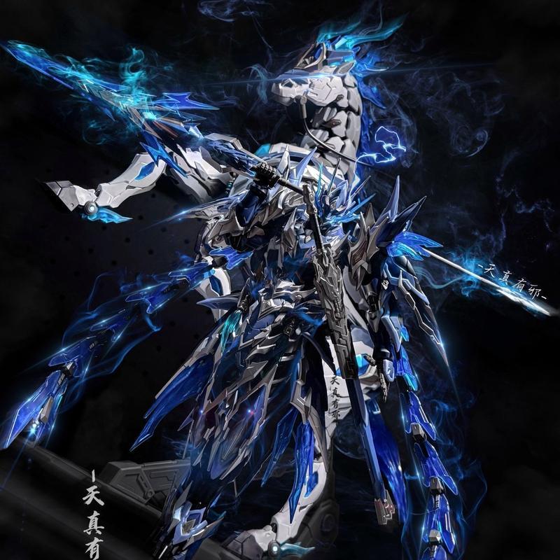 [Mô hình khéo léo] Must-Zhong Modong Core Zhao Yun Lu Bu Nezha Cao Ren Ao Bing Asura Hộp bí ẩn Gunda