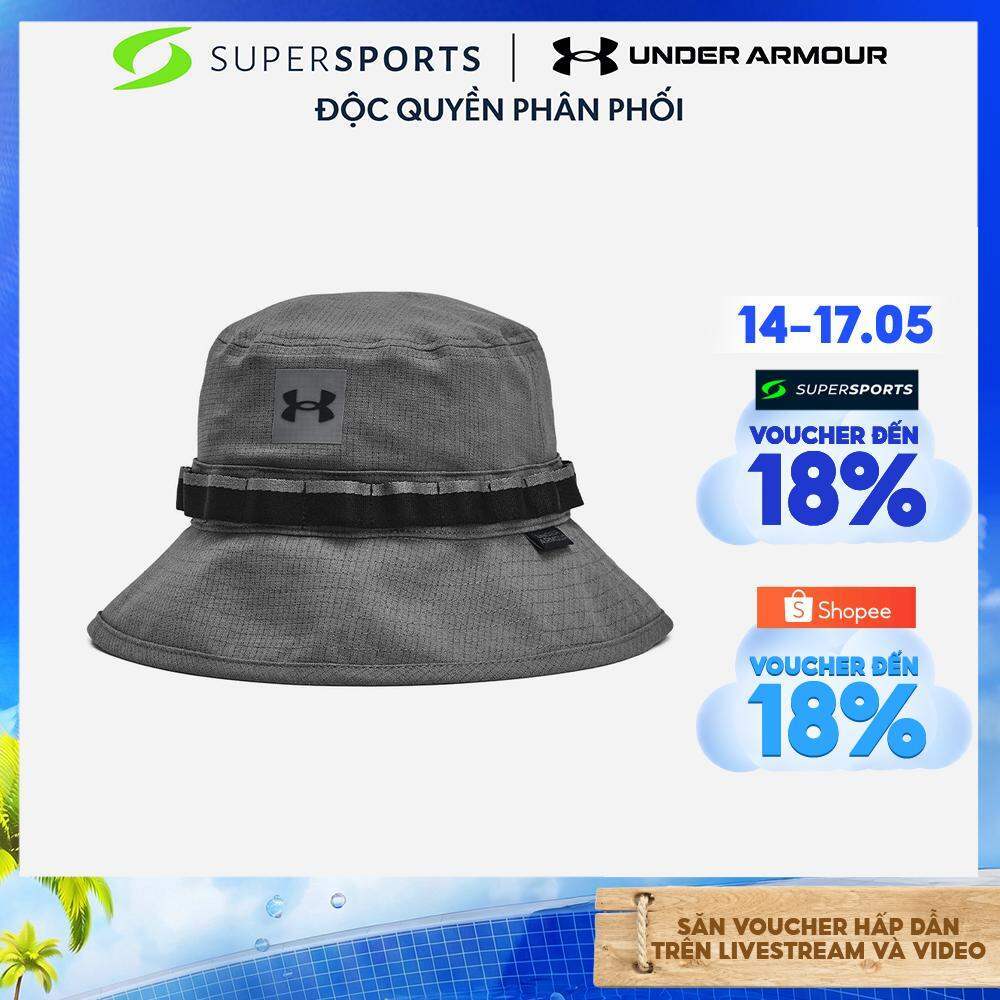Mũ Xô Nam Under Armour Iso-Chill Armourvent - Xám - 1383434-025