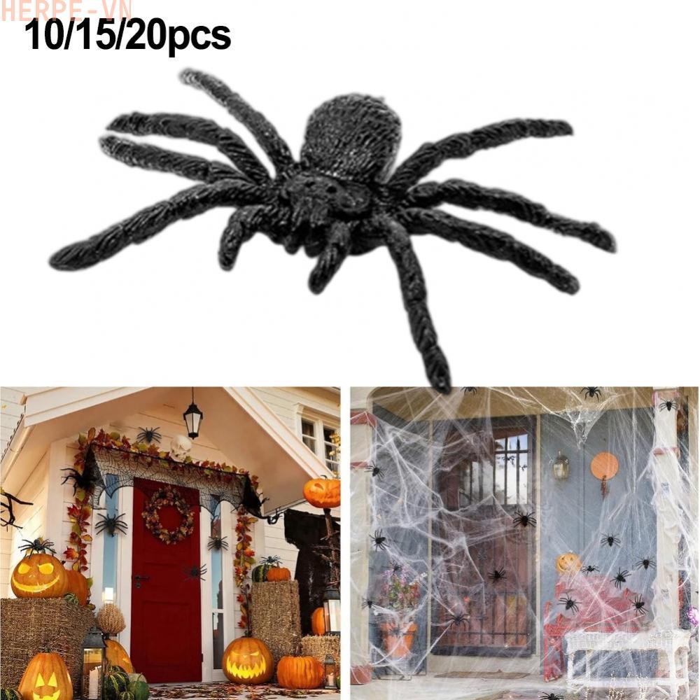 [HERPEVN]Fake Spider Decoration Home Decor Intricate Details Lightweight Material[Ready stock]