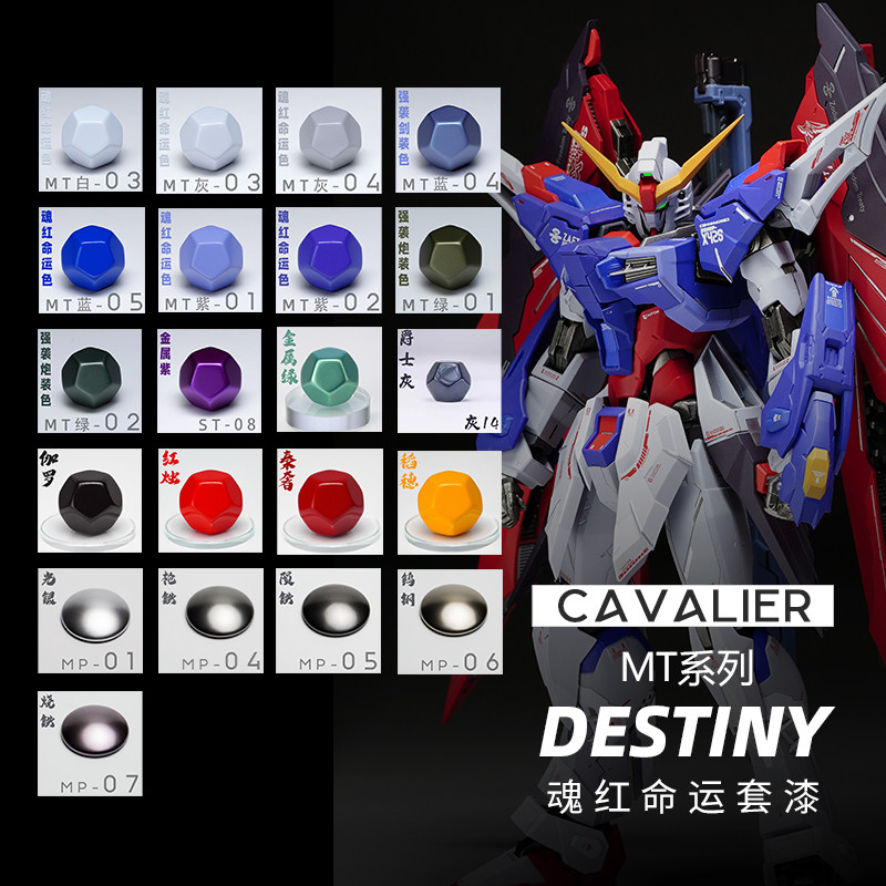 Knight Paint Destiny Gundam Set Paint Gundam Spray Set Paint Gundam Model Spray Coloring Oily Pre-Ad