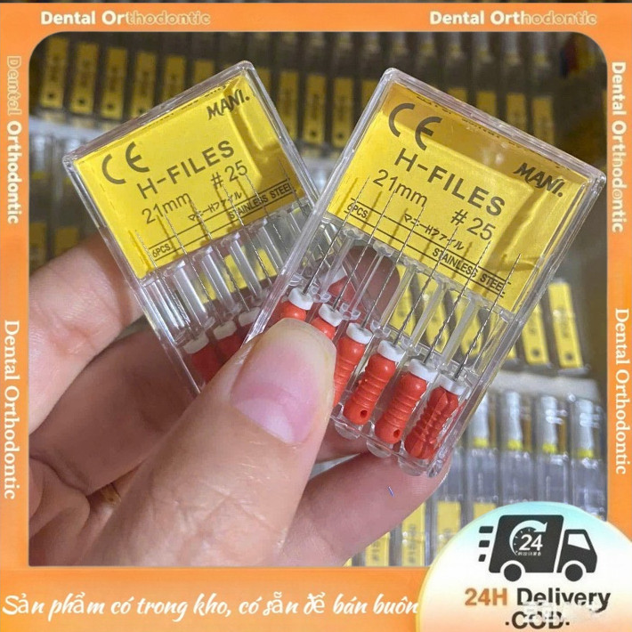 Mani H-file, K-file Reamers, / Trâm nội nha Mani