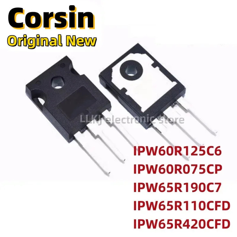 5 CÁI 6R125C6 IPW60R125C6 6R075P IPW60R075CP 65C7019 IPW65R190C7 65F6110 IPW65R110CFD 65F6420 IPW65R