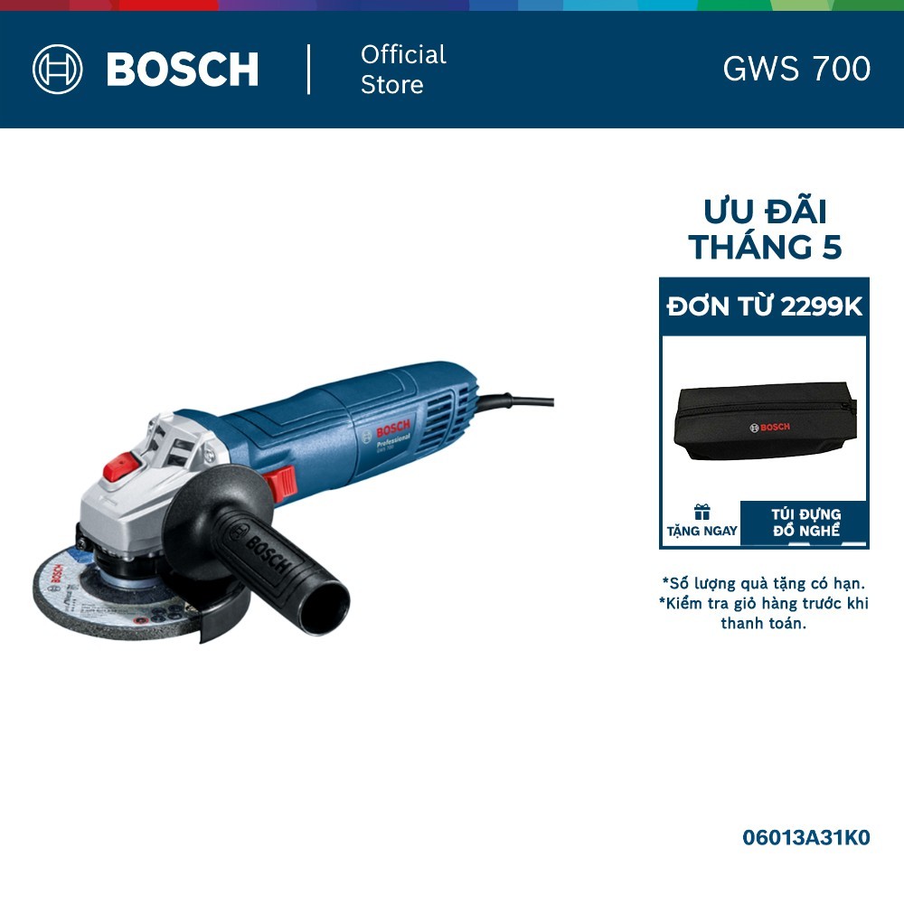 Máy mài góc GWS 700 BOSCH công suất 710W