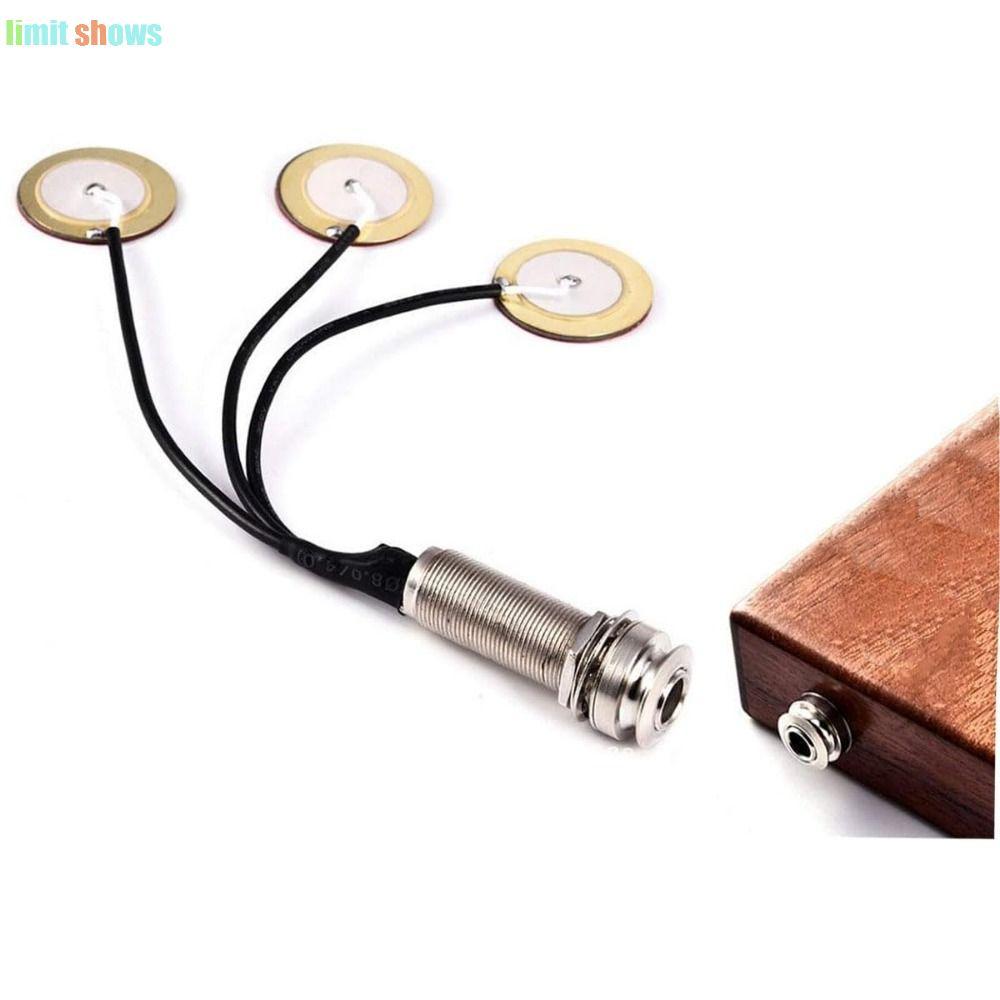 GIỚI HẠN SHOWS Contact Piezo Pickup, Liên hệ Pickup Combo Piezo Pickup Transducer, Micro Contact Aco
