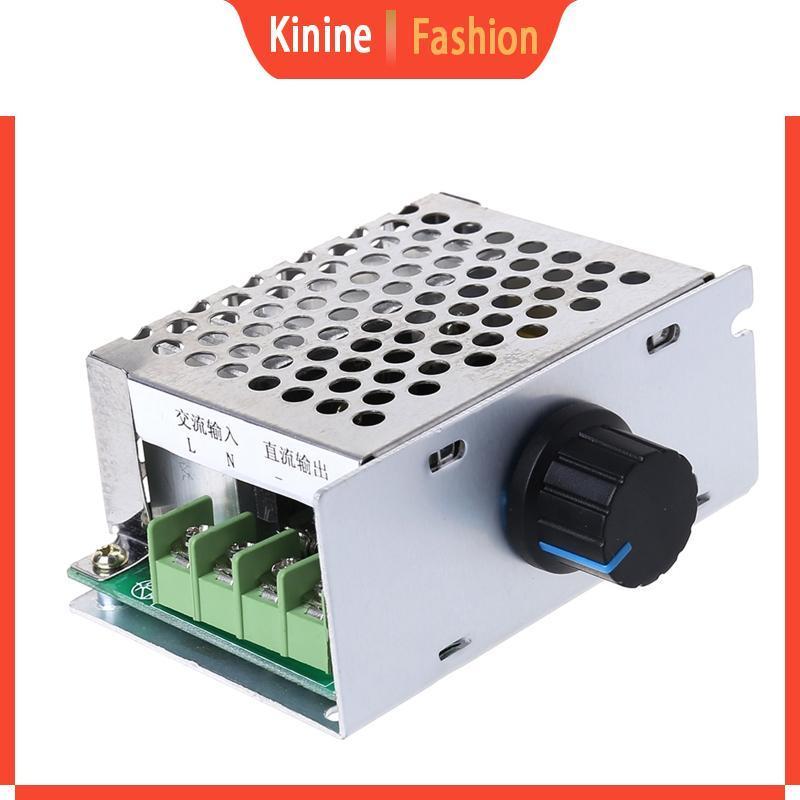 KIN AC Đầu vào 220V cho đầu ra DC 10-210V PWM 220V cho bộ điều khiển tốc độ động cơ bàn chải DC