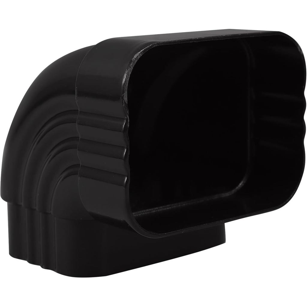 Gutter Downspout Elbow Downspout Gutter Elbow: 90° Tấm lợp Gutter Khuỷu tay bằng nhôm Downspout Khuỷ