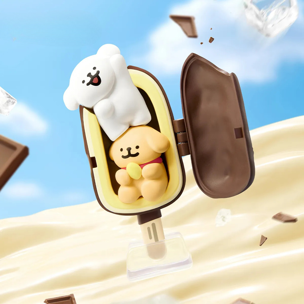 Line Puppy Summer Ice Cream Series Mini Blind Box Maltese Male Ice Cream