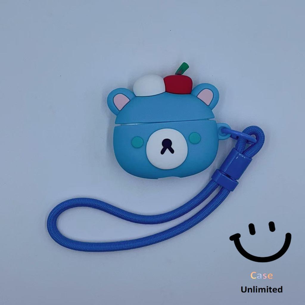 Dành Cho GOOJODOQ J201 J206 J228 J229 Case Ốp Tai Nghe hộp đựng tai Vỏ Tai Nghe & Dây Sáng Tạo Họa T