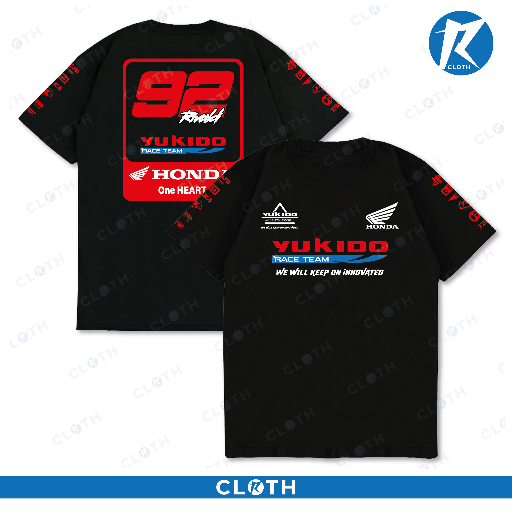 Áo thun Yukido Race Team Honda Grasstrack Trail