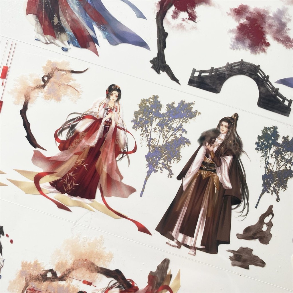 Đẹp Trai Nhật Ký Đóng Gói Băng 151 Qinse Tốt Jiang Yue Làm Nhân Vật Cặp Đôi Đẹp Trai Người Vật Chất 