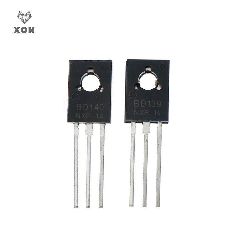 [XON] 20 Cái BD139 BD140 (BD140 10 Cái + BD139 10 Cái) Bóng bán dẫn điện TO-126 [Mina]