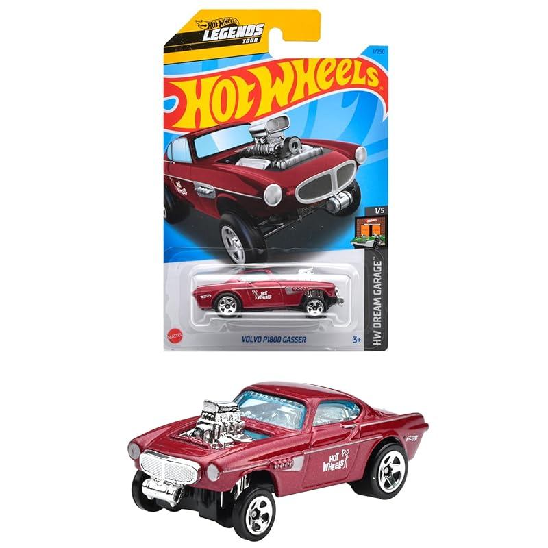 MATTEL Hot Wheels Basic Car Volvo P1800 Gasser [3 years old and above] HNK38