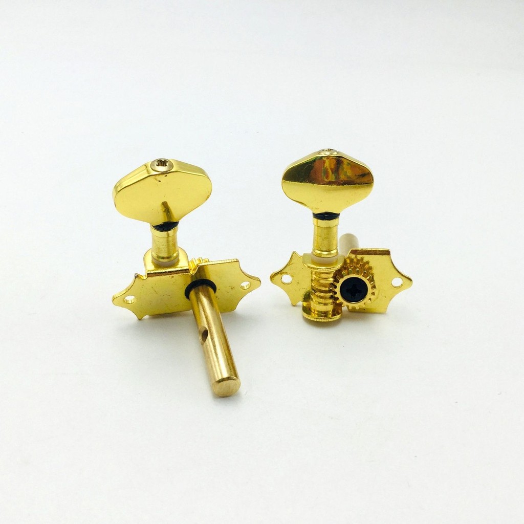 Đàn Guitar Tuner Núm Plum Loại Cũ Dây Trục Đàn Guitar Acoustic Nút Đầu Thép Cột Đỏ Cotton Cổ Điển Đà