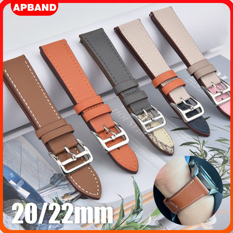 Dây Đeo Bằng Da Cho Đồng Hồ Thông Minh Samsung Watch Galaxy Watch /Huawei/Garmin/Redmi Watch 5 Activ