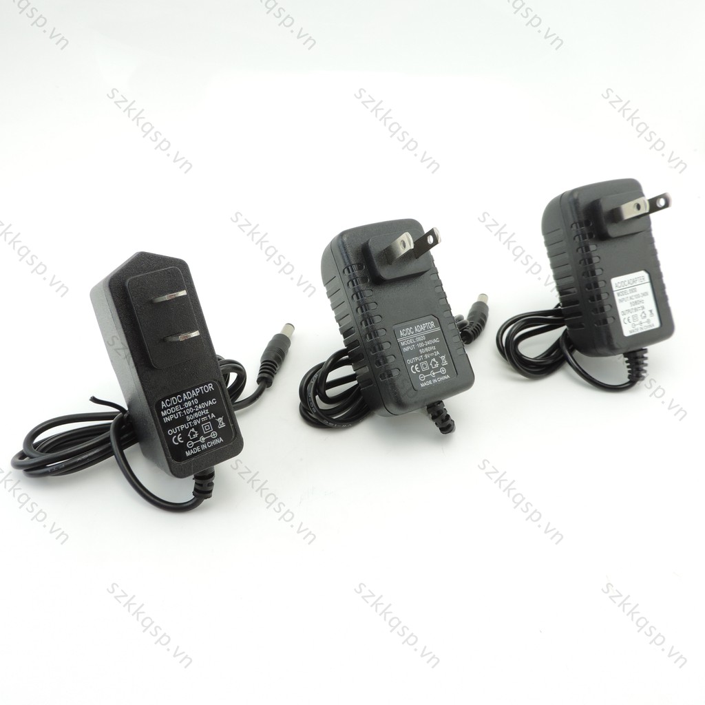 AC 110V 220V sang DC 9V 1A 2A 3A 9V2A 9V1A Bộ chuyển đổi nguồn EU US 1000ma 2000ma 3000ma VNK1