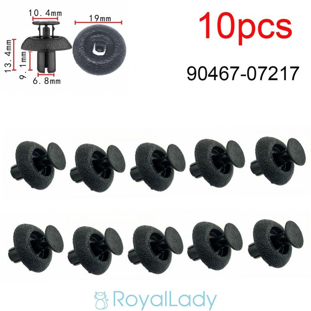 #ROYALLADY#Radiator Support Clip Set Perfect for For LEXUS LS460 LS460L RX350 RX450H 10 Pcs
