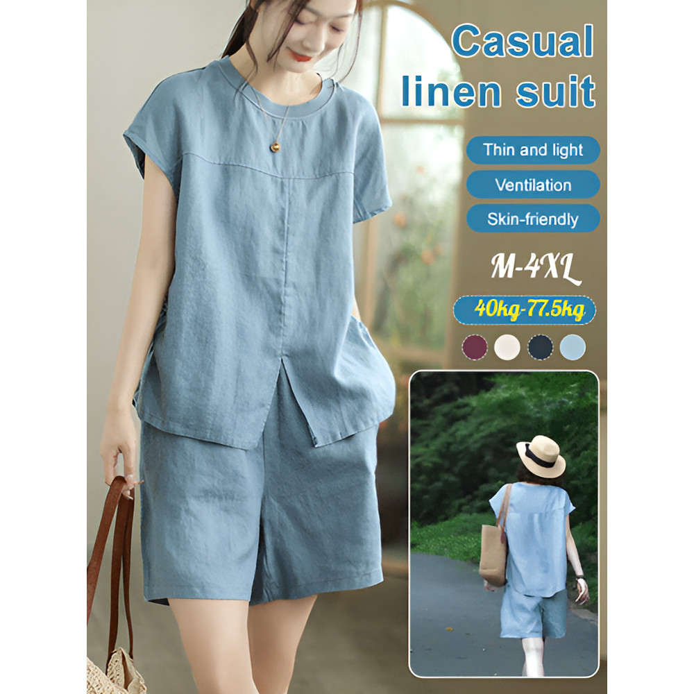 Leisure Suit Breathable Skirt Leisure Elegant and Charming Relaxed Slim Fit Stylish and Elegant