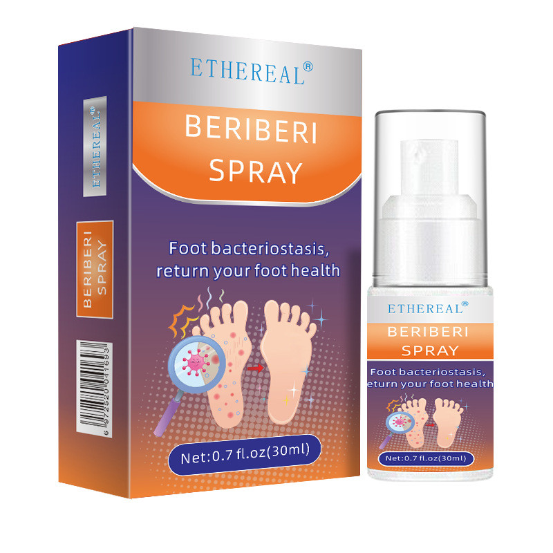 Yama Xuyên Biên Giới Foot Air Set Foot Air Spray Foot Air Ointment Care Foot Foot Foot Sweat Spray 2