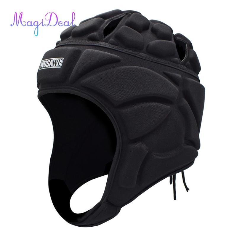 MagiDeal Performance Soccer Goalkeeper headprotect - Flag Football Goali - Rugby Scrum Cap - Skatebo