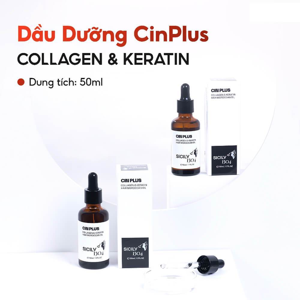 [HÀ NỘI] CINPLUS | Dầu dưỡng tóc, mềm mượt CINPLUS hỗ trợ phục hồi tóc hư tổn, dễ dàng tạo kiểu.