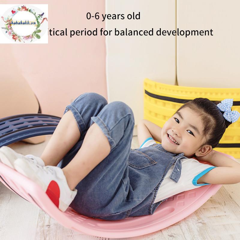 Haha Kids Roing Balance Seesaw Board Thiết bị tập luyện Trò chơi Teeterboard Chơi Đồ chơi Đĩa VN