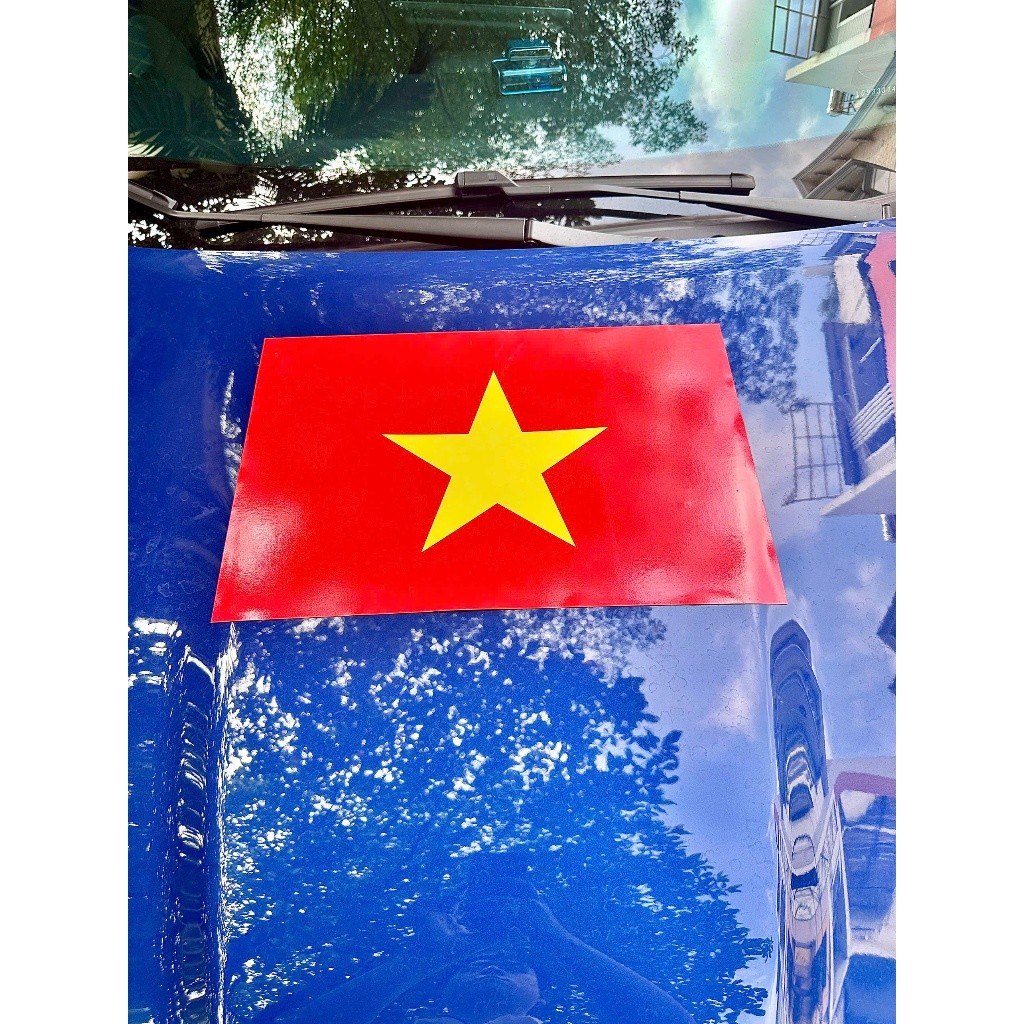 Zone Decal [STNC] Decal Nam Châm Cao Cấp Hình Lá Cờ VIỆT NAM