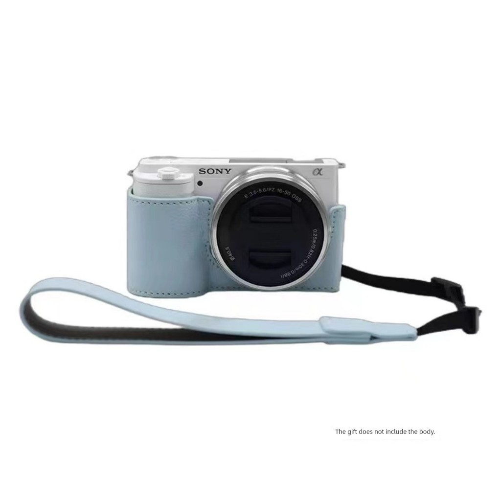 Túi đựng máy ảnh bằng da bảo vệ máy ảnh Sony Thích hợp cho phụ kiện Sony ZV-E10 thế hệ A6700