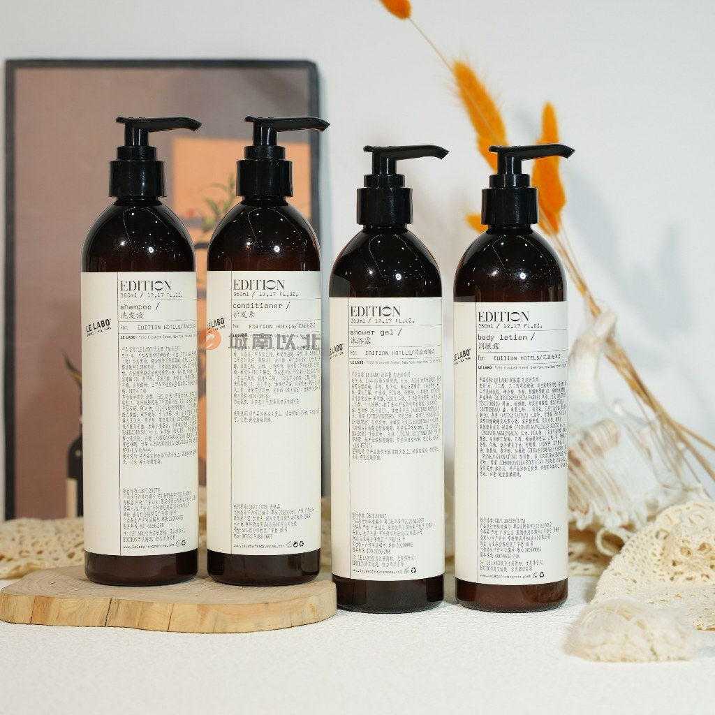 Dầu gội trà đen bằng gỗ LELABO EDITION, dầu xả, gel tắm, kem dưỡng ẩm 360ml ❈ ❈ ❈ ❈ ❈ LELABO EDITION