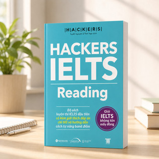 Sách - Hackers IELTS Reading – Kèm Chiến Lược Và Lời Giải Chi Tiết (Gamma Books)