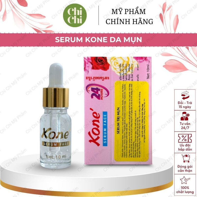 Serum Mụn Kones Thái Lan Tinh Chất Làm Dịu Da Ngừa Mụn Cải Thiện Tình Trạng Sưng Đỏ Mờ Đốm Nâu Dưỡng