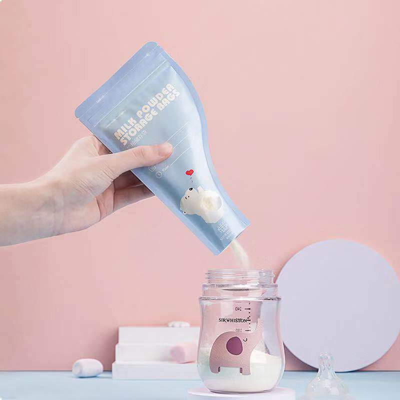 Premium In-Stock#Large Milk Powder Bag Portable Disposable Sealed Fresh-keeping Bag Milk Powder Stor