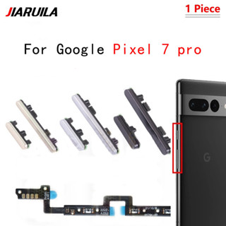 Nút âm lượng nguồn cho Google Pixel 7 pro Nút âm lượng nguồn Chìa khóa bên Cáp mềm Sửa chữa điện thoại Một phần bật / tắt Nút công tắc Phím bên Giảm âm lượng