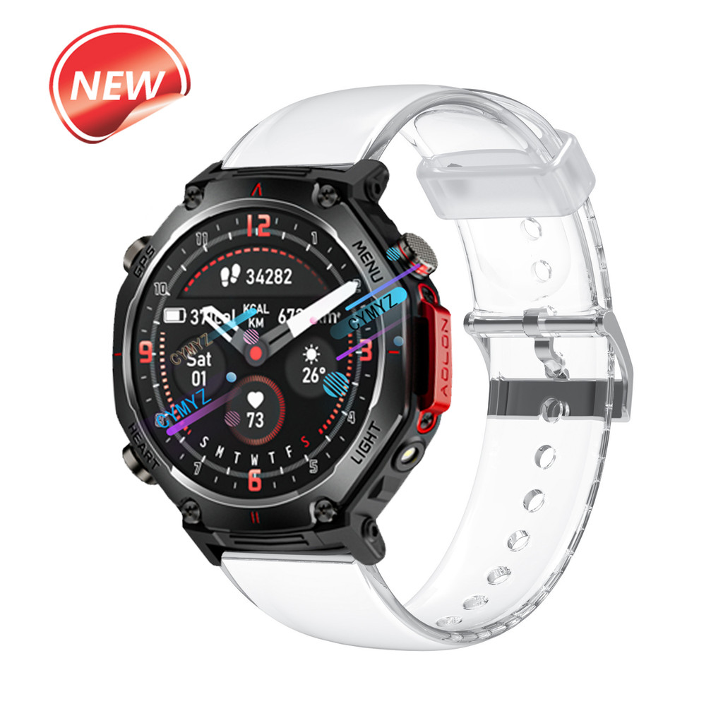 Dây đeo Aolon NEO Dây đeo TPU mềm trong suốt Dây đeo đồng hồ thông minh Aolon NEO Dây đeo đồng hồ đe