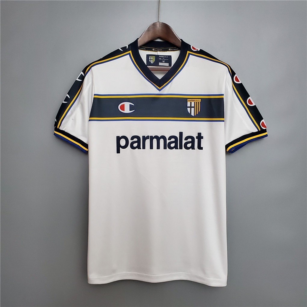 #PAR 02-03 Parma sân khách sân nhà Retro Soccer Jersey Bóng đá