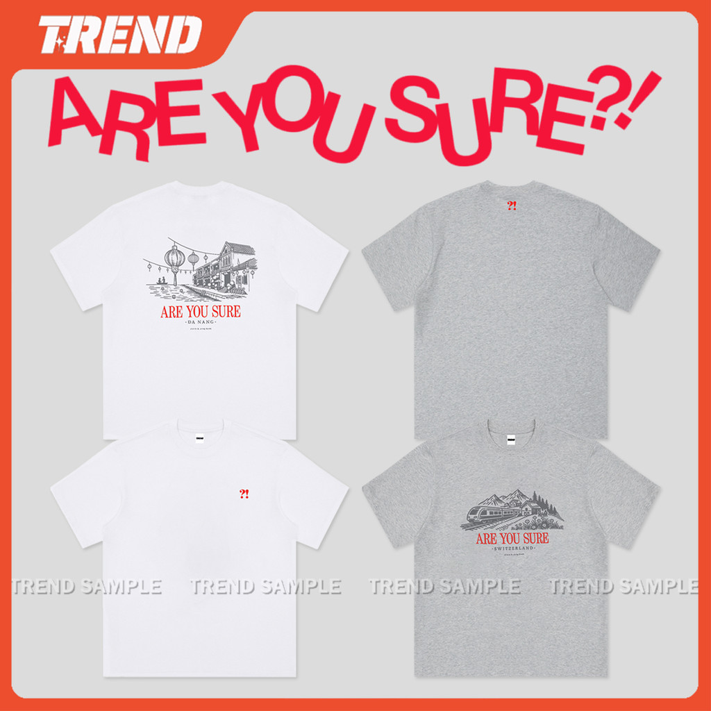 2025 BANGTAN JUNGKOOK JIMIN "Are You Sure? Season2" Merch Cotton Áo Thun Unisex Plus Kích Thước Vint