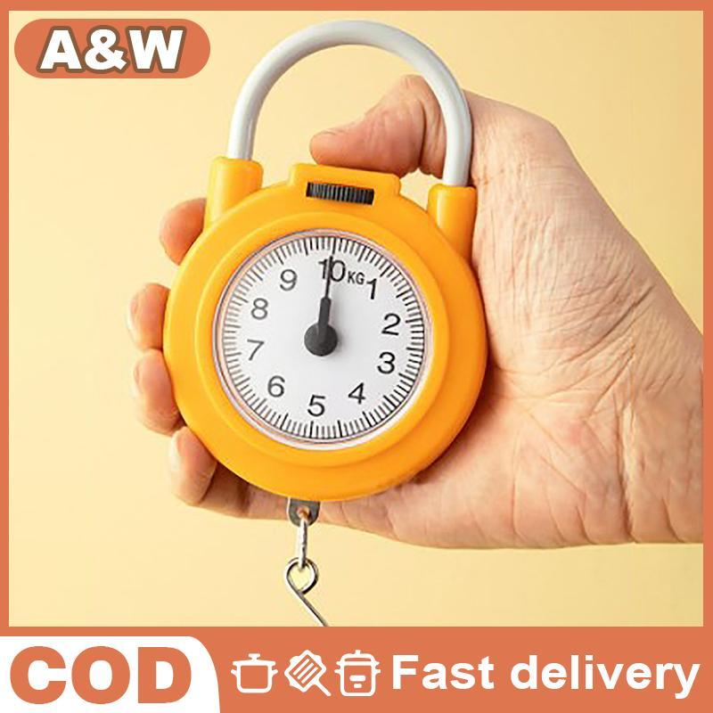 [WHP] 10kg High-Precision Portable Hanging Spring Scale for Fish Luggage Kitchen
