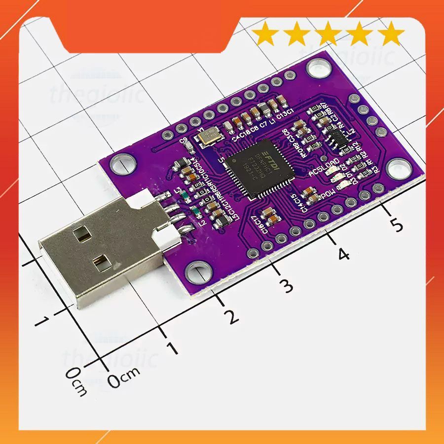 FT232H Mạch Chuyển Đổi USB To JTAG UART FIFO SPI I2C IoT Maker 90