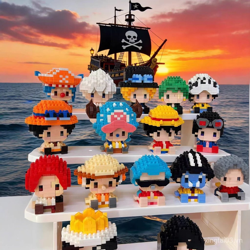 One Piece One Piece Anime Nhân Vật Mô Hình Hoạt Hình Búp Bê Khối Xây Dựng Lắp Ráp Đồ Chơi Giáo Dục P