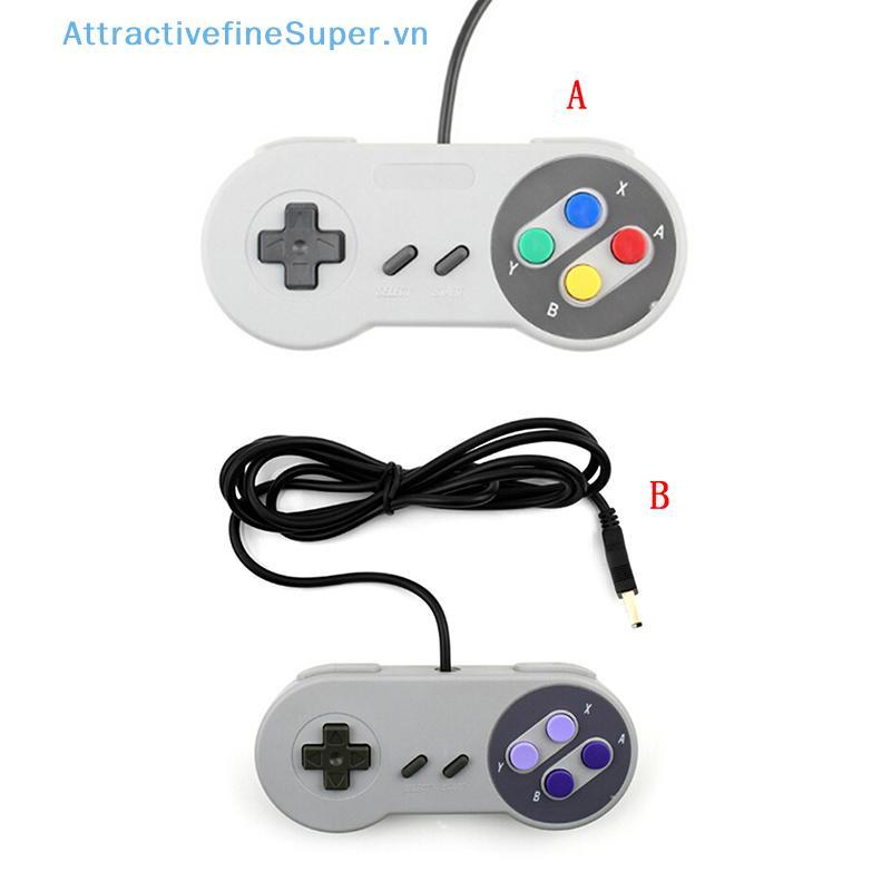 ASVN USB Retro Siêu Điều Khiển Cho SF SNES PC Windows Mac Game Phụ Kiện HOT