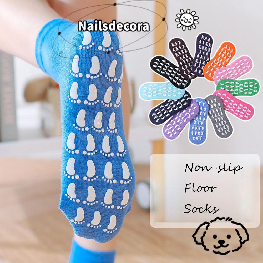 Tất Cao Su NAILS Point Soft - Chất liệu Nhung Dày cho Thể Thao và Mặc Trong Nhà