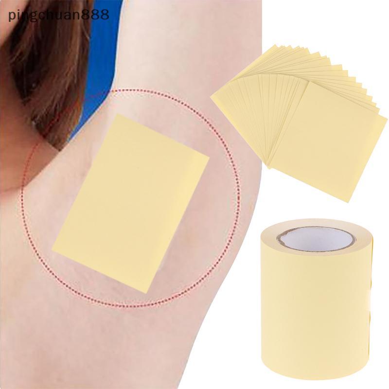 Pingchuan888 20 tờ / 1 Cuộn Nách Ngăn Ngừa Mồ Hôi Miếng Lót Nách Khô Chống Mồ Hôi Stier Đẹp