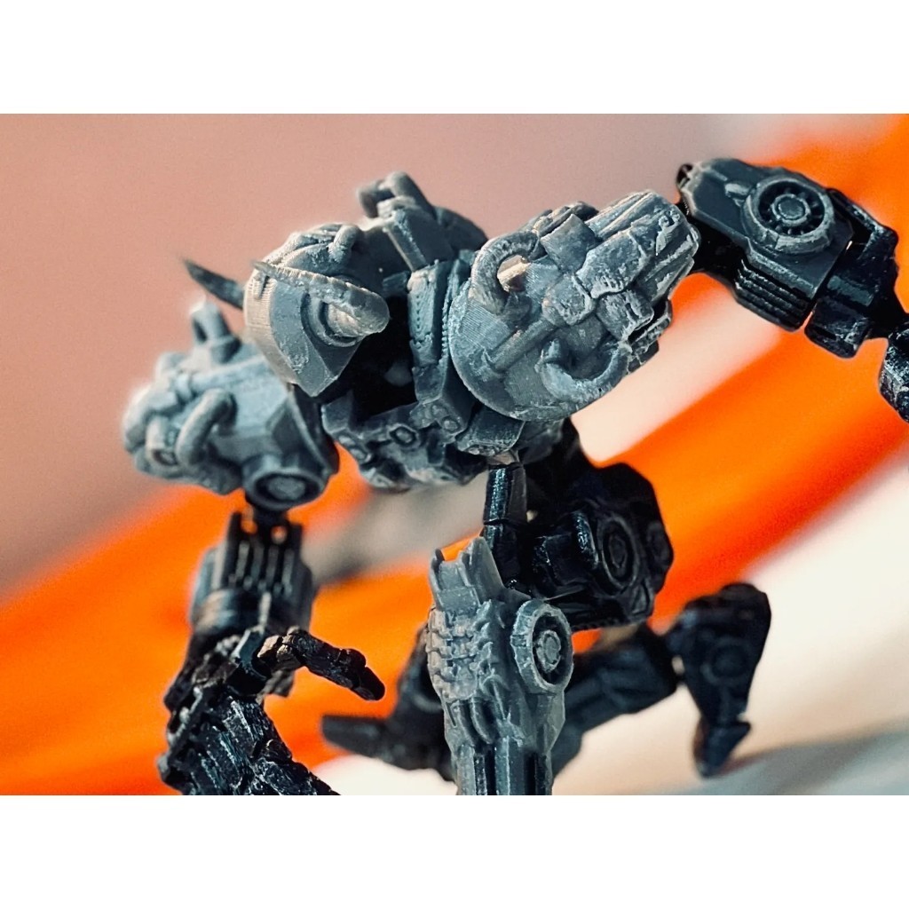 Dummy 13 Giáp BULL – Mũ Sừng & Giáp Cường Hoá – Mô Hình Cyber Mecha Custom Poseable