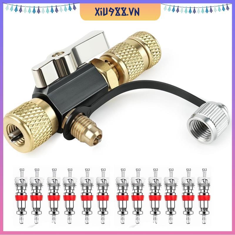 [xiu988.vn] Van đánh giá chân không 1 / 4 inch Nam Flare R410A R410A Dụng cụ van