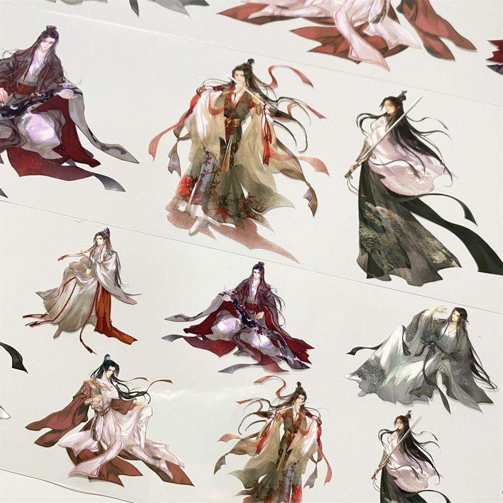 Sổ Tay Đóng Gói Băng f82 Fengliuke zero Thanh Kiếm Đẹp Trai Người Đàn Ông PET Vật Liệu Cổ Sổ Tay Chả