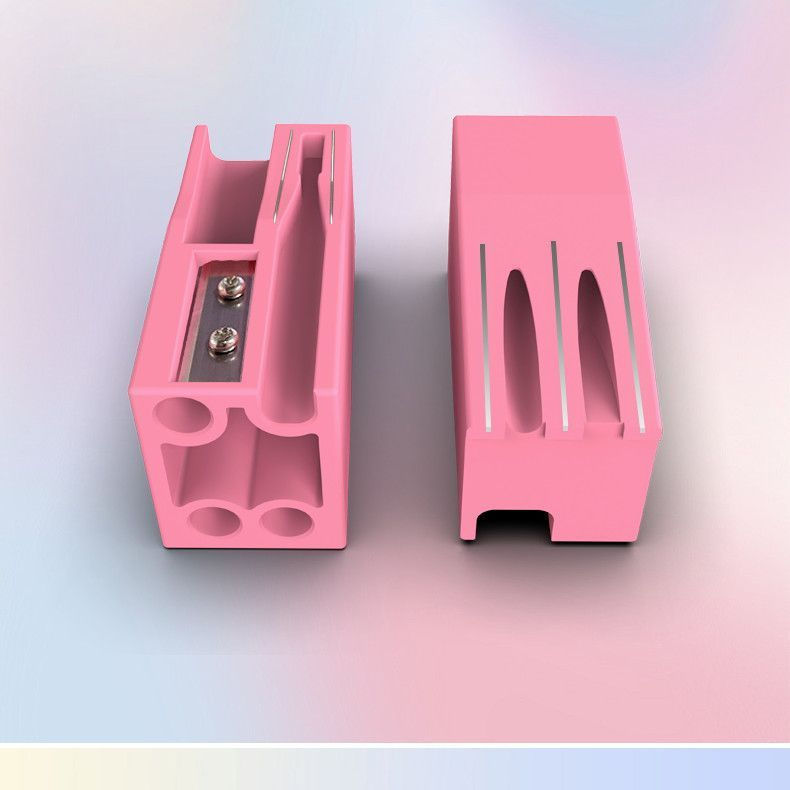 New Product#Yan Xia Di3Eyebrow Pencil Sharpener Tool Wooden Knife Flat Head Eyebrow Pencil Square Co