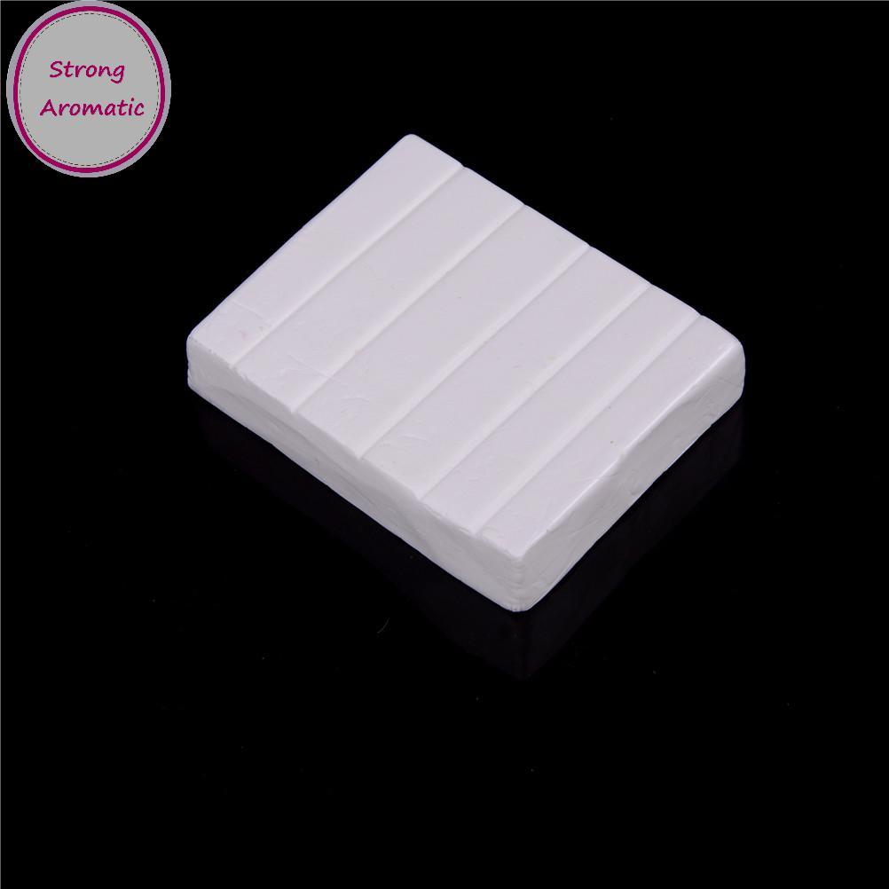 STRO Oven-bake Clay Fimo Polymer Clay Figuline 250g / gói MÀU Trắng Soft Cay Modeling MY