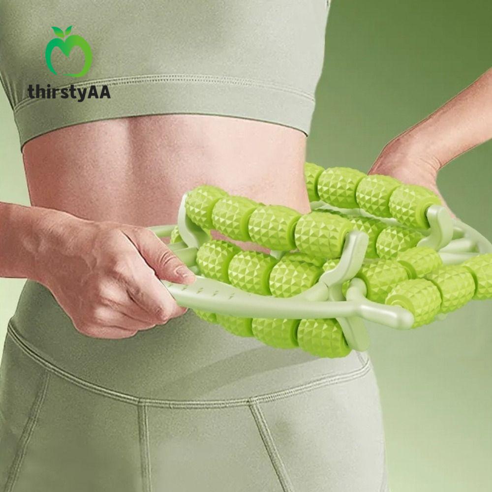 Máy Massage Thirstyaa - Kẹp Chân Giảm Cellulite, Xoay 360 Độ, Con Lăn Yoga Fitness