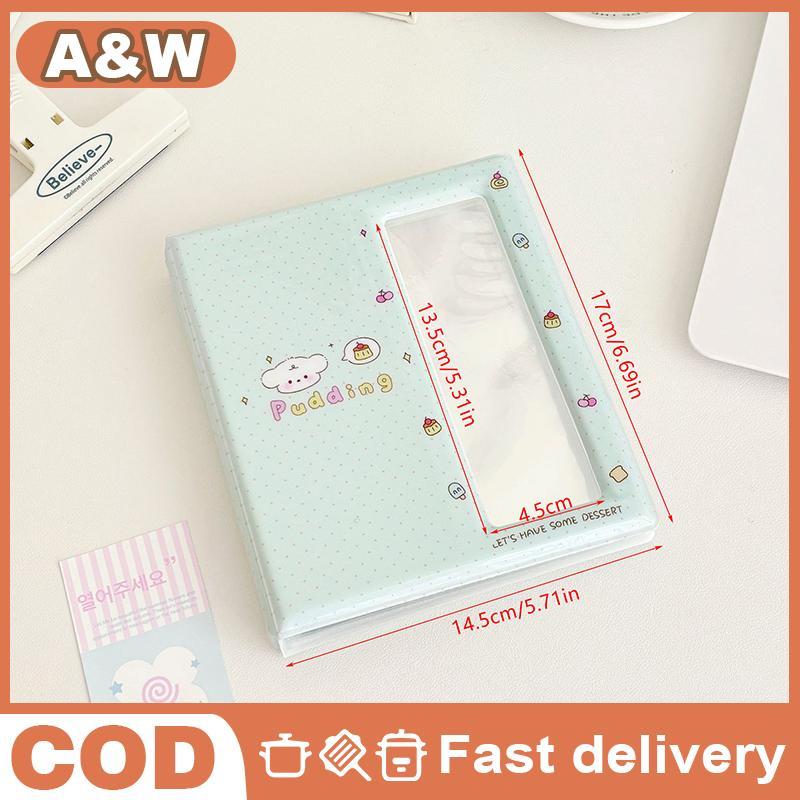 [WHP] Cartoon Photo Booth Album 40Pcs 2x6 Strips 20Pcs 4x6 4R Photo Storage Book