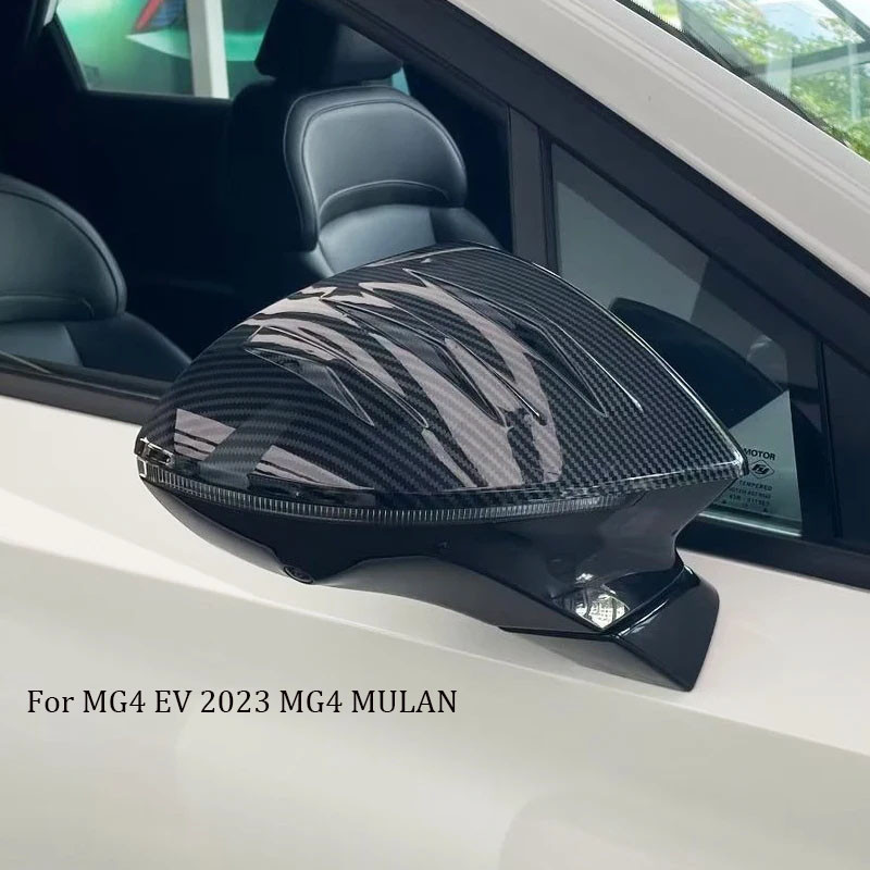 Kiểu Dáng Xe Bên Gương Chiếu Hậu Dành Cho MG4 EV 2023 MG4 MULAN Dải Gương Chiếu Hậu Khung Bảo Vệ Tra